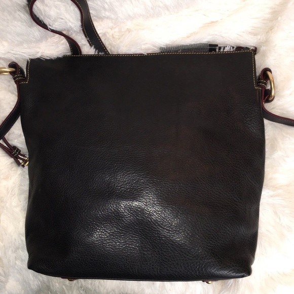 Dooney & Bourke Florentine Dixon Hobo in Navy - Picture 5 of 11